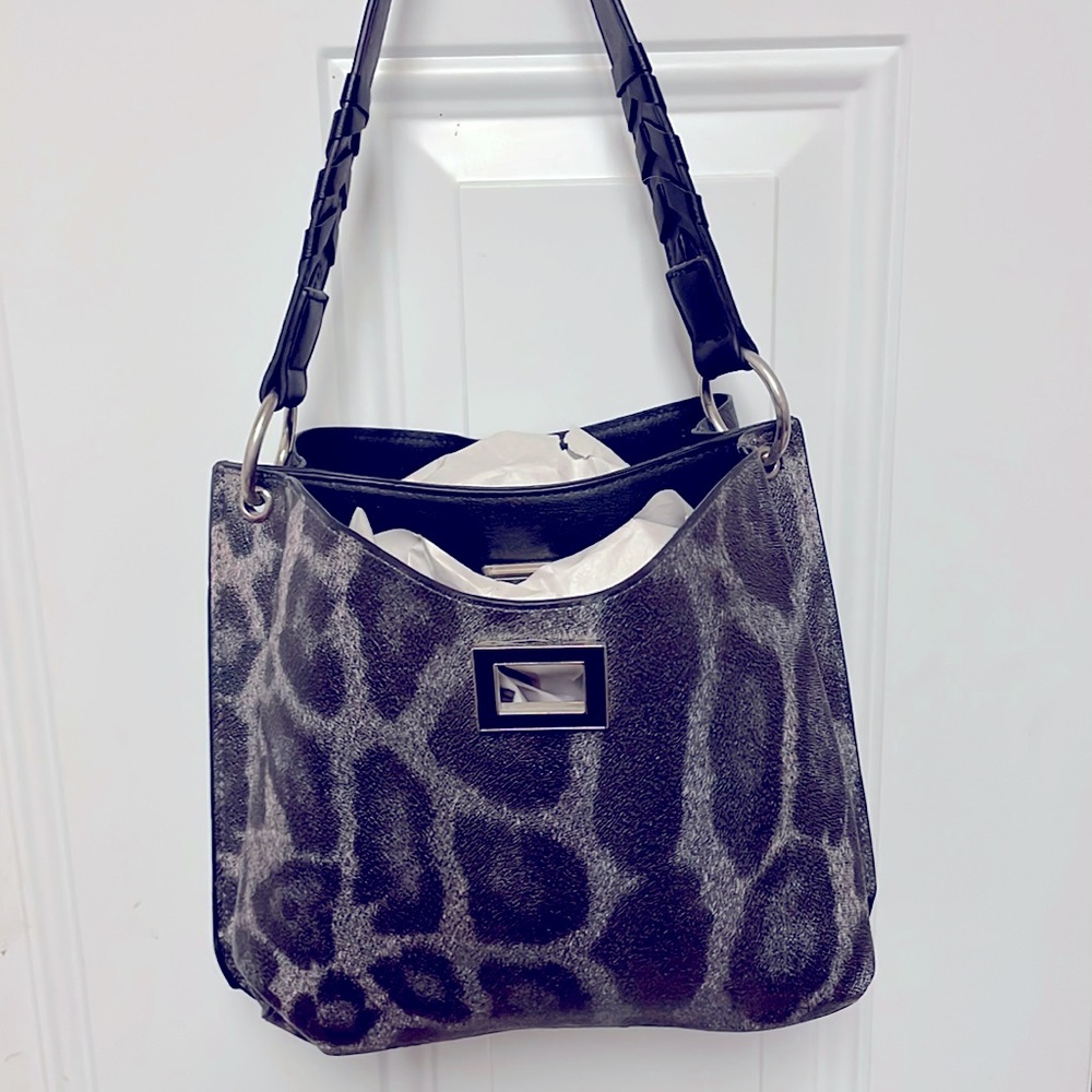 Steve Madden leopard handbag